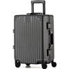 KOFA Set di valigie Zurich 2 pezzi, M-55cm & XL-75cm con telaio in alluminio e scocca rigida in policarbonato, valigie per imbarco + check-in, valigie da viaggio con ruote Spinner e doppia serratura
