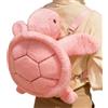 Yjkedfh Zaino A Forma Di Tartaruga Per Ragazzi,Zaino In Peluche | Con Guscio Di Tartaruga,Per Viaggio Scuola Uso Quotidiano Attività All Aperto Di Gioco Famiglia Ragazzi Ragazze