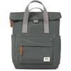 Roka London Canfield B - Zaino piccolo in nylon sostenibile, Timo, S