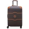 Delsey Chatelet Air 2.0, Valigia rigida da stiva, Trolley 4 ruote 66 cm, Marrone