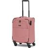 REDOLZ trolley cabina morbido 55 cm | bagaglio a mano leggero con 4 doppie ruote e lucchetto a combinazione | 55 × 37 × 23 cm 2,26 kg per donna e uomo - Essentials 12