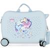 Movom Best Wishes Valigia per Bambini Blu 50x38x20 cm Rigido 1.8 kgs Chiusura a Combinazione Laterale ABS 1.8 kgs 34L Bagaglio a Mano