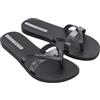 Ipanema Kirei Fem, Infradito Donna, One Size, nero argento, 41/42 EU
