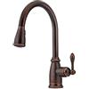 Pfister Canton - Rubinetto da cucina con doccetta estraibile in bronzo rustico
