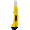 RAYLU PAPER - Coltello multiuso professionale retrattile con impugnatura antiscivolo e lama da 18 mm, taglierino universale durevole con guida in acciaio inox e blocca lama per magazzino (Modello 130)