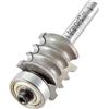 Trend Fresa professionale per fresa multi-Reed guidata per cuscinetti, gambo da 1/4, diametro di taglio 20 mm e lunghezza di taglio 20 mm, punta in carburo di tungsteno, 9/75X1/4TC