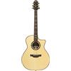 Generisch Crafter STG G22CE PRO Grand Auditorium - Chitarra western con cutaway, preamp & case
