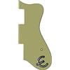 VATTEA Per Epiphone Dot Style W/Metal e Chitarra Pickguard Parti (3 strati Vintage Green)
