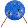 Generisch Tamburo a pioggia per giardino, 11 note, 15,2 cm, tamburo chakra, campana per pioggia, strumento musicale, crea un'atmosfera tranquilla e affascinante in giardino