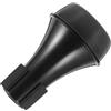BESPORTBLE Sordina Tromba Mini in Abs Nero, Silenziatore Leggero per Pratica a Casa Design Elegante che Riduce Volume e Previene la Deformazione