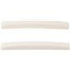 Banworks Nut chitarra elettrica 6 corde osso bovino fondo raggiato | Nut pre‑intagliato per chitarre Strat ST Tele, confezione da 2 JT/XZ‑01 43x3.2x5/5.65/4.6mm (1‑11/16x1/8x13/64)