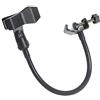 POOSR Supporto flessibile per microfono a collo di cigno con morsetto da scrivania per radio Broadcasting Studio, attrezzature Live Broadcast