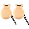GMBYLBY 2 pezzi di castagnette tradizionali in legno, castagnette spagnole, flamenco con corda, paletta, strumento musicale orff, strumenti in legno percussioni