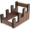 Jiuvaso Supporto per Chitarra, Espositore per 3 Chitarre, Contenitore Frontale, Salvaspazio, Contenitore Multiplo, Supporto per Basso Elettrico
