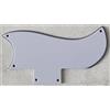 Mixiduoad Battipenna per chitarra Gibson SG '61 Reissue Style (5 strati, bianco)