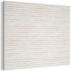 MuchoWow© Pannello Decorativo Parete Pannelli Fonoassorbenti Acustici 80x60 cm Insonorizzanti Decorazioni Casa Isolamento Acustico Fonoassorbente Quadri Fonoisolanti Terracotta - Bianco