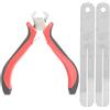 RiToEasysports Chitarra Fret Puller, Strumento essenziale per la manutenzione della chitarra, Pinze per tasti, Flessibile e duraturo, Per professionisti e amatori, Uso domestico e studio