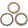 MagiDeal 3 Pezzi Adesivo Decalcomanie ForoIn Legno Acustica Classica Chitarra Soundhole Rosetta Intarsio