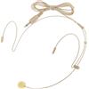 MagiDeal Professionale Gancio Auricolare Microfono A Testa Intestata Microfono Headworn per Palco Case di Culto Presentatori Docenti - Beige-3.5mm