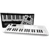 FBT E-Chord SK37 - Mini Tastiera Digitale da 37 Tasti e 32 Voci 100 Suoni, USB e MIDI, Bianco