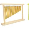 YIWENG Bar Campane Tubolari Chimes 20-Tone Table Top Musicale Percussione Strumento con Legno Posizione Stick