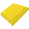 Lenacustica Pannelli Fonoassorbenti Elegance, 50x50x5 cm, Design Acustico per Pareti e Soffitto, Set da 4 Pezzi. (giallo)