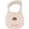 Generic Arpa a Lira a 7 Corde, Strumento a Lira Completo, Facile da Installare, Preforato, Resistente con Chiave per Accordatura per Fai da Te