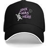 TBSANIN Cappello da Baseball Jinx Era Qui Lega Arcana Running Uomini Stampa Snapback cap Crema Solare Sportiva Femminile Regali