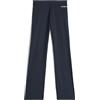 FREDDY - Pantaloni Donna in Jersey Vita Bassa con Gamba Dritta, Donna, Blu, Medium