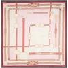 GUESS sciarpa Carrie Logo Kefiah Max 130X130 Rose Logo rosa antico