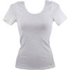 Gicipi Maglia Intima Donna Mezza Manica 494 Lana E Seta, Bianco, 5