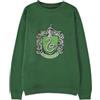Harry Potter Felpa Slytherin Boys Crew per Ragazzi (1 Confezione), Verde, 146
