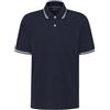 bugatti Polo Uomo Manica Corta 100% Piquet 15001e-8150 380 Blu