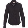Ergos Workwear Payper - IMAGE LADY Camicia Elasticizzata da Donna Manica Lunga Sfiancata a Tinta Unita Colore: NERO, Taglia: S
