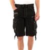 Geographical Norway Uomo Cargo Short People - Nero, XXL