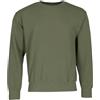 Fruit of the Loom Felpa a maniche lunghe, colore: oliva, taglia: XL