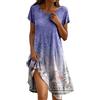 Generico Abiti Estivi Donna Eleganti Vestiti Donna Estivi Vestito Nero Estivo Abito Corto Elegante Canotta Estate Moda 2026 da Mare di Cotone A Fiori Hawaiano Rosso Curvy Scollo Americana Fresco Ragazza XL