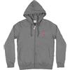 Lotto Giacca Tuta Donna LA1020 Full Zip in Felpa con Cappuccio e Tasche Laterali. Grigio L