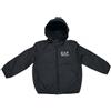 EA7 Emporio Armani EA7 Giubbotto Bambino Modello 8NBB01 BN27Z Colore Nero/logo Bianco Misura 8 Anni