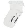 Dr. Martens Calze in misto cotone biologico con volant per adulti, Bianco, Small/Medium