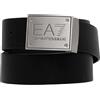 Emporio Armani Cinta unisex EA7 modello Plate black/Green C24EA04 245524 TAGLIA UNICA