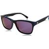 Lacoste L683S 006 55 Occhiali da sole, Nero (Black/Bluee/Black)