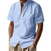 Luadnysin Camicia Coreana Uomo Camicia Lino Uomo Pantaloni Manica Lunga Smanicata Fiori Maglietta Palestina Azzurra Verde T Shirt Magliette Da Lavoro Camicie Canotta Spalla Larga Leggera Completino Calcio