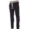 PAYPER Pantalone da Uomo in Felpa Freedom+ (XL - Nero/Italia) Anche con Ricamo E Stampa