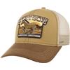 Stetson Cappellino American Heritage Horse Uomo - Trucker cap Berretto Baseball Mesh Snapback, con Visiera, Fodera, Fodera Estate/Inverno Primavera Estate Autunno Inverno - Taglia Unica Marrone