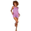 Brilliamo Linclalor Pigiama Donna Estivo in 100% Cotone Serie BR475241 Rosa (42)