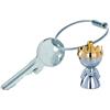 TROIKA Argento / Oro Little Queen Key Ring di Troika