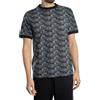 EA7 Uomo Maglietta con Motivo Logo, Black, M