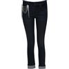 Liu Jo Pantalone Jeans Cinque Tasche Monroe Bottom Up Skinny | 5BLDAUF5006D4797 87462 Grigio Scuro, Grigio Scuro, 29