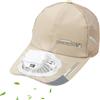 Generico Cappelli con Ventilatore per Donne | Cappello con Ventilatore Ricaricabile USB - Copricapo Sportivo Asciugatura Rapida 3 velocità Display Digitale Protezione Solare per Escursionismo Spiaggia